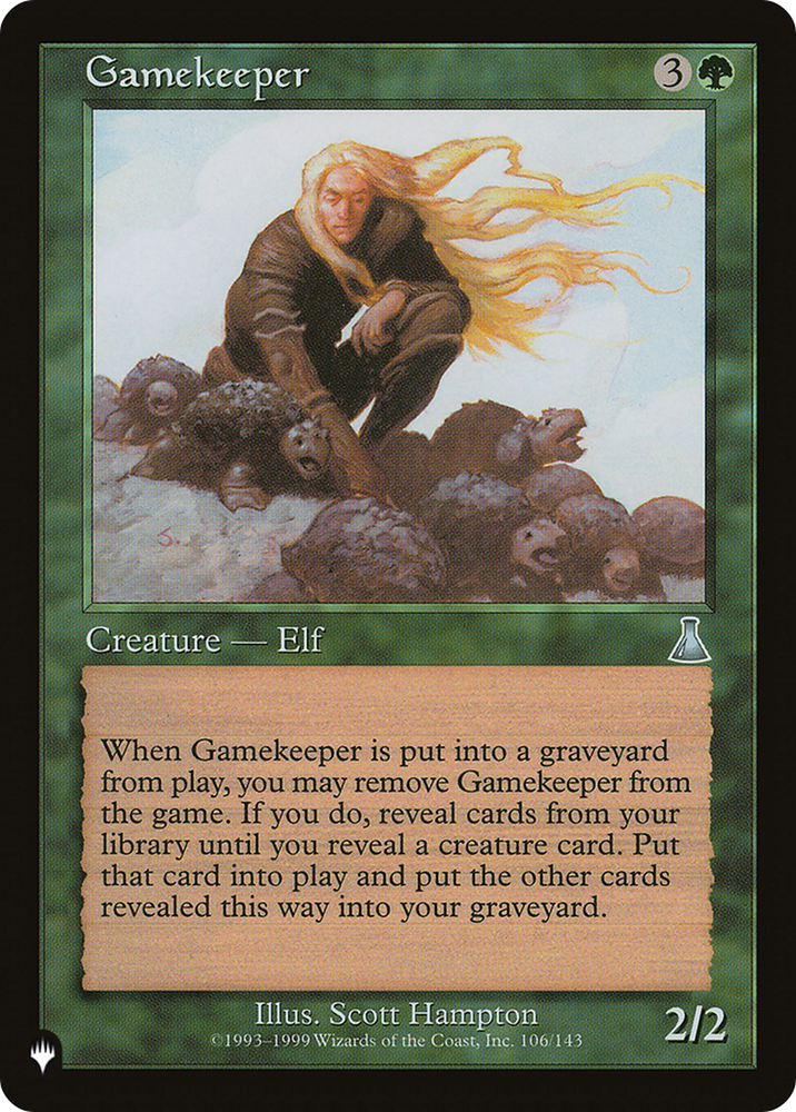 Gamekeeper (LIST-UDS-106) - The List