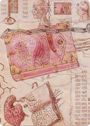 Mazemind Tome // Mazemind Tome (ABRO-066) - The Brothers' War Art Series (Borderless)