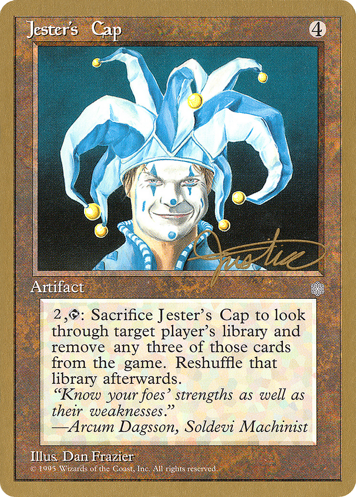 Jester's Cap - 1996 Mark Justice (ICE) (WCD-MJ324) - Pro Tour Collector Set