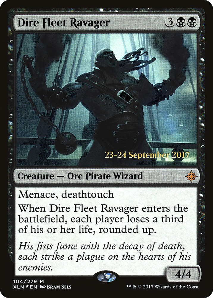 Dire Fleet Ravager (PRE-104S) - Ixalan Promos Foil