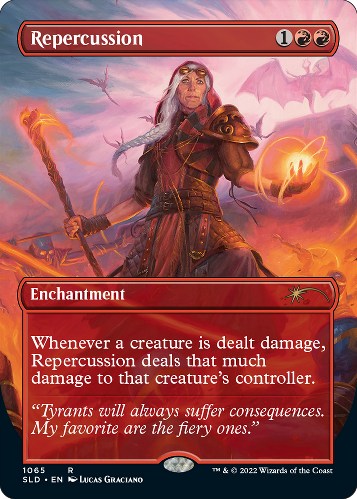 Repercussion (SLD-1065) - Secret Lair Drop (Borderless) Foil