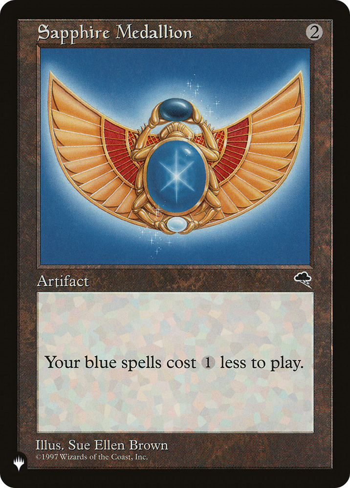 Sapphire Medallion (LIST-TMP-306) - The List