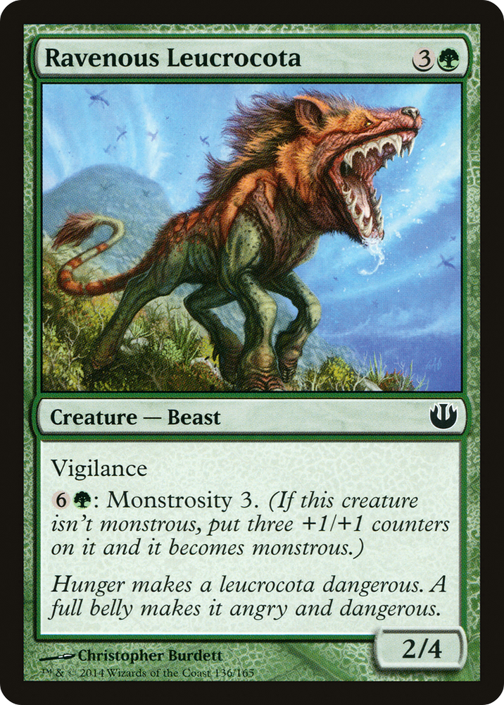 Ravenous Leucrocota (JOU-136) - Journey into Nyx