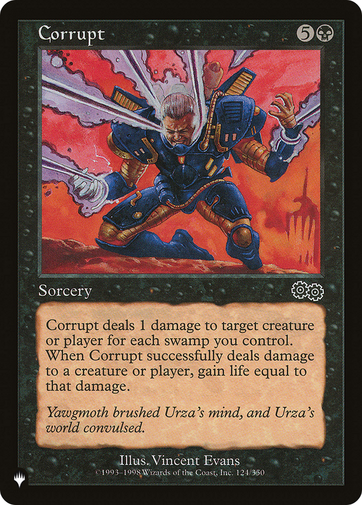 Corrupt (LIST-USG-124) - The List
