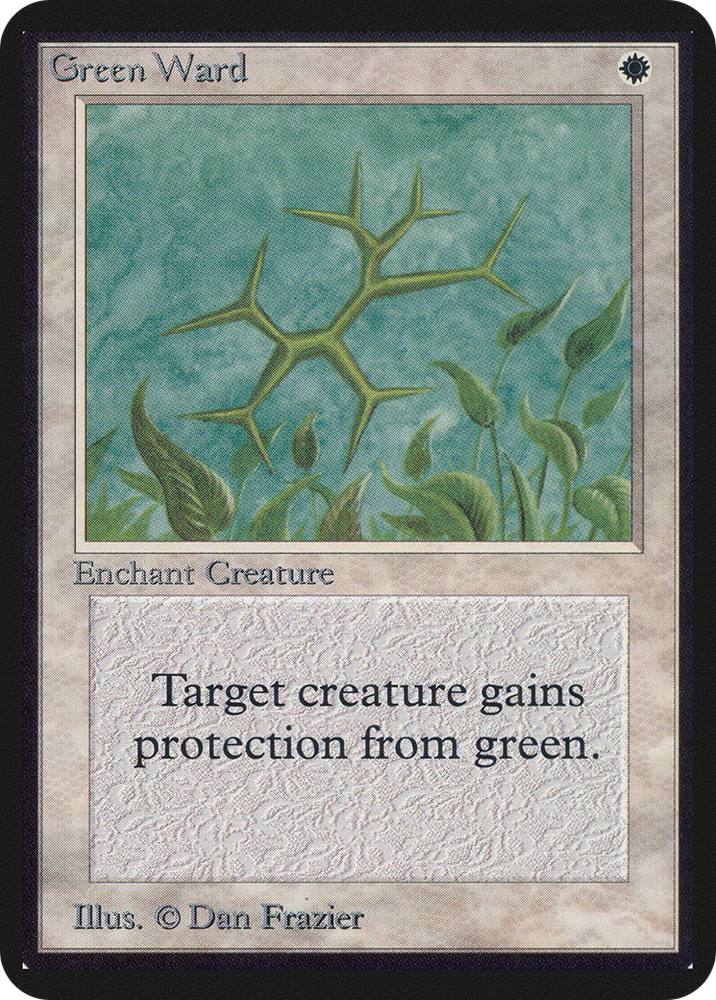Green Ward (LEA-020) - Limited Edition Alpha