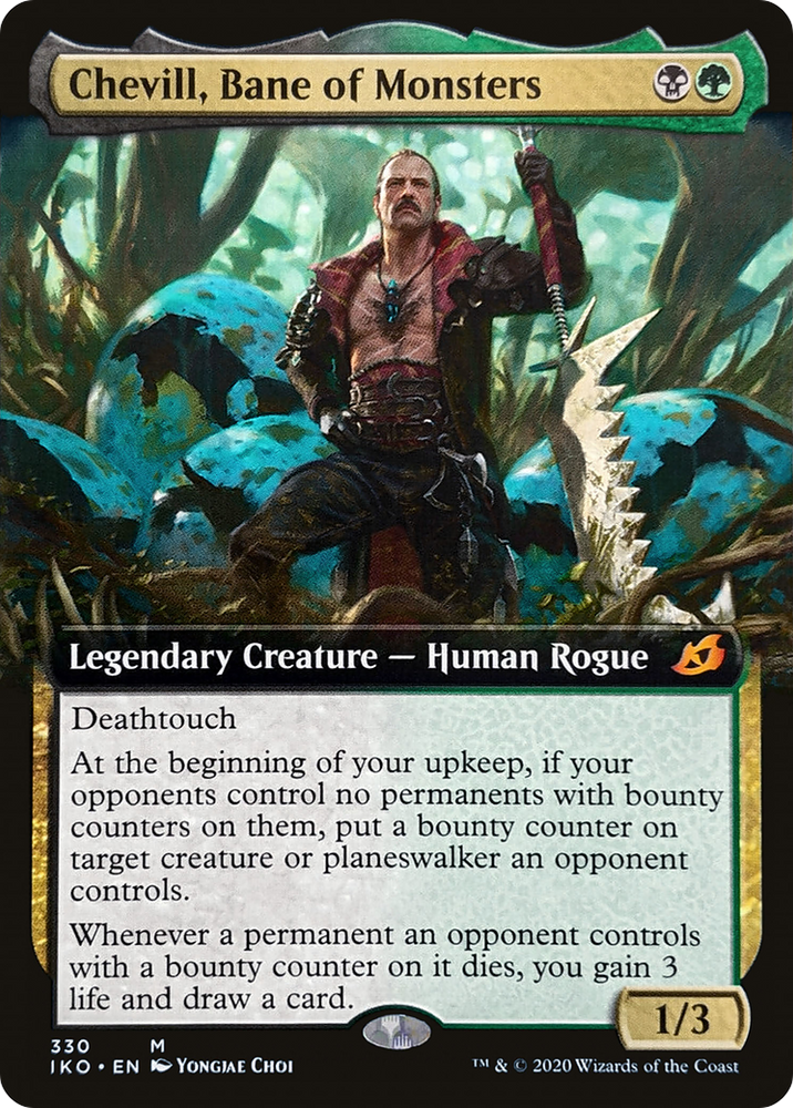 Chevill, Bane of Monsters (Extended Art) (IKO-330) - Ikoria: Lair of Behemoths: (Extended Art)