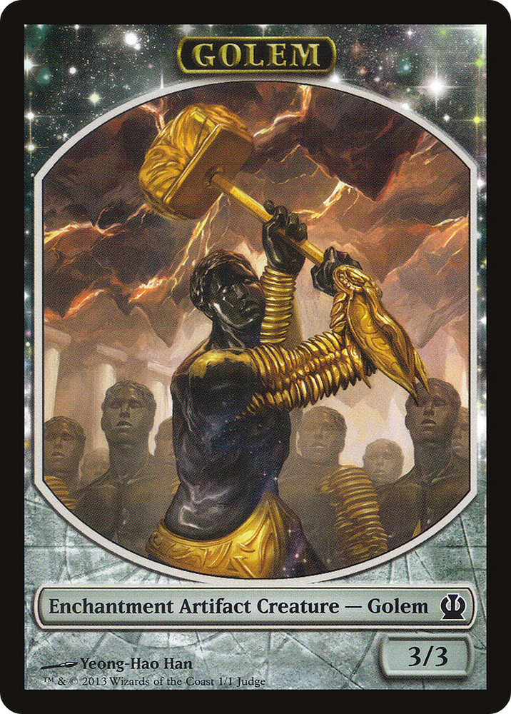 Golem Token (JDG-009) - Judge Gift Cards 2013: (enchantment)