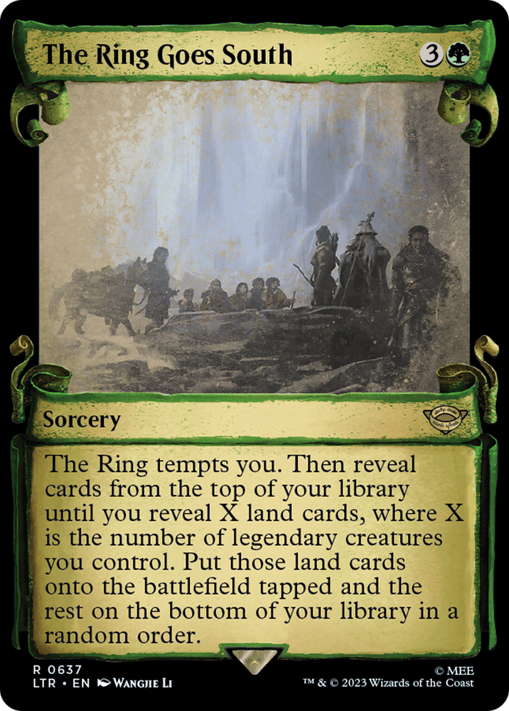 The Ring Goes South (Showcase Scrolls) (LTR-637) - The Lord of the Rings: Tales of Middle-earth: (Showcase)