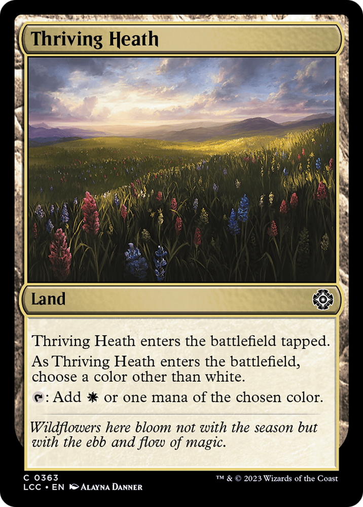 Thriving Heath (LCC-363) - The Lost Caverns of Ixalan Commander