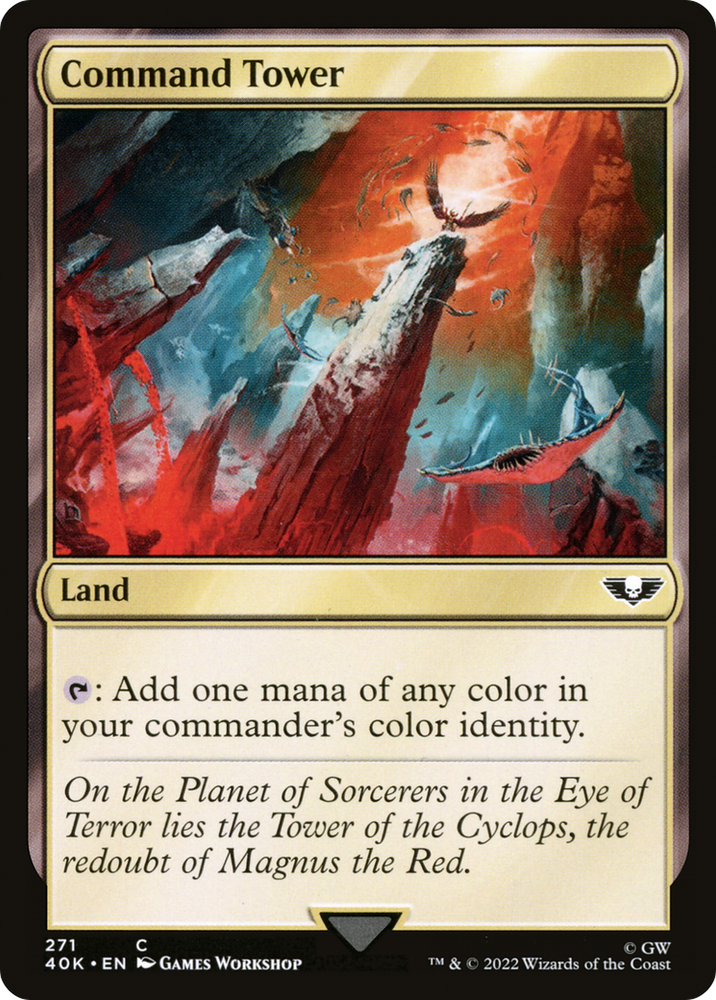 Command Tower (271) (40K-271) - Warhammer 40,000 Commander