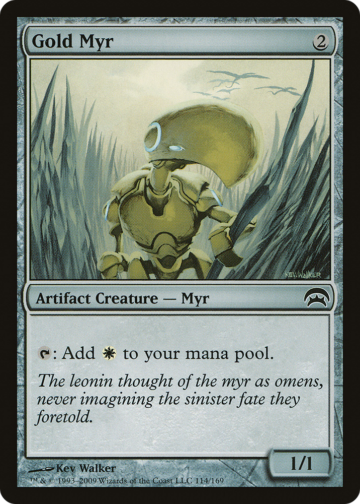 Gold Myr (HOP-114) - Planechase
