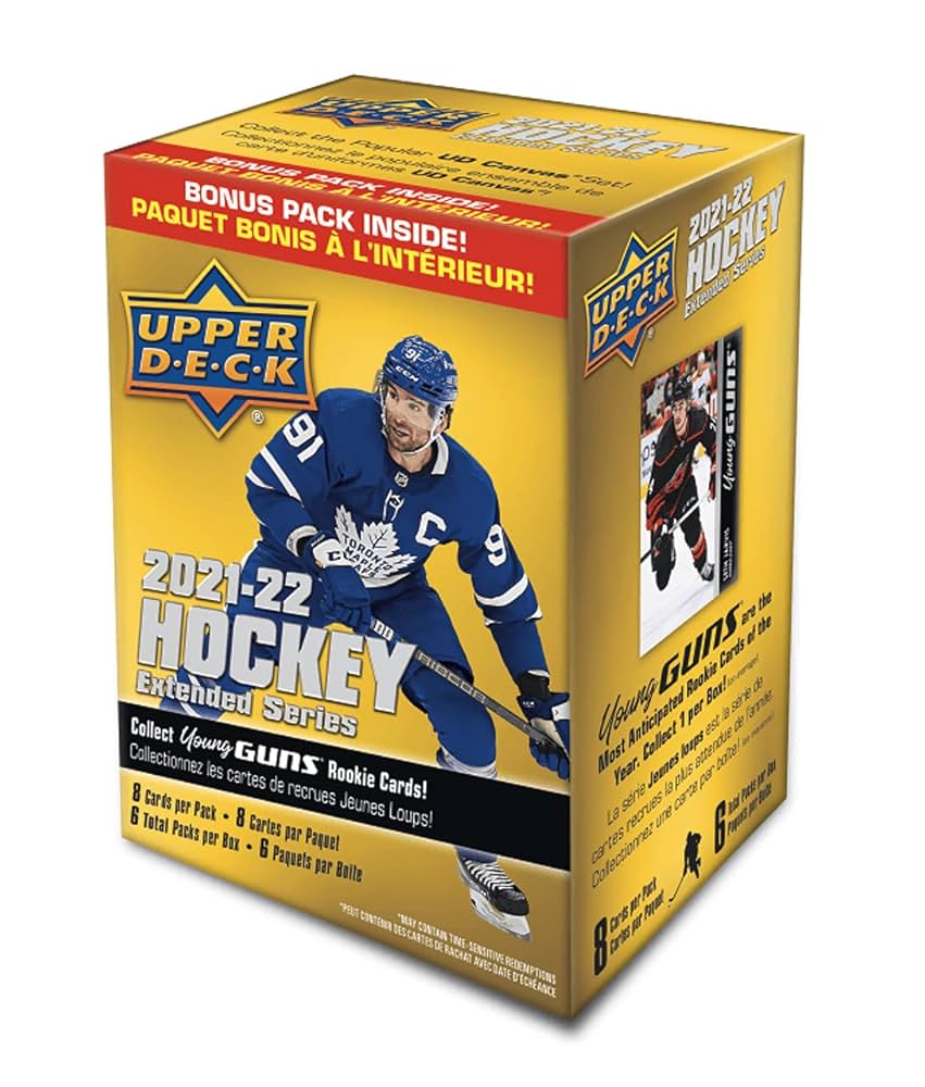 21-22 Upper Deck Hockey Extended Series Blaster Box