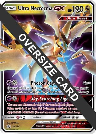 Ultra Necrozma GX SM126  - Holofoil Jumbo Cards - Promo
