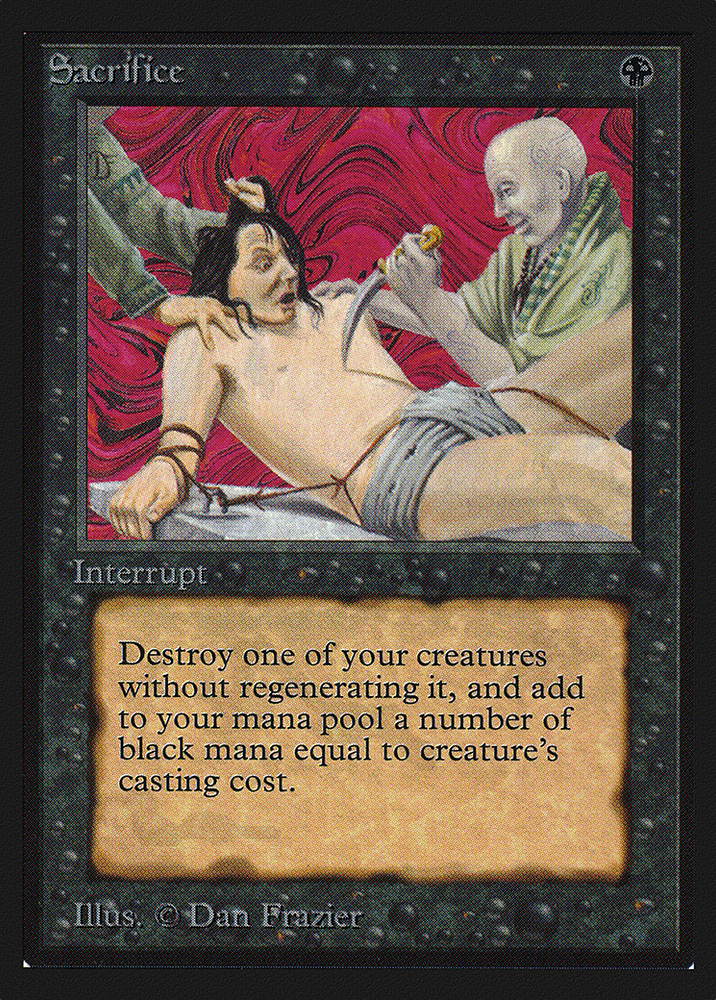 Sacrifice (IE) (IED-125) - Intl. Collectors' Edition