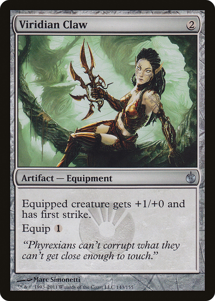 Viridian Claw (MBS-143) - Mirrodin Besieged Foil
