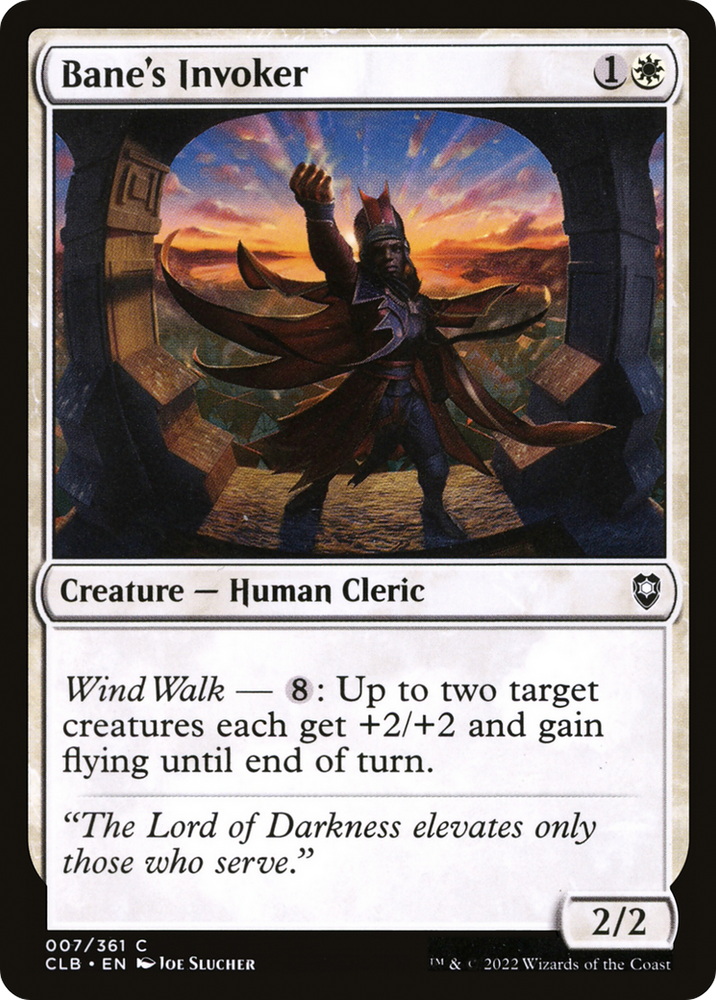 Bane's Invoker (CLB-007) - Commander Legends: Battle for Baldur's Gate