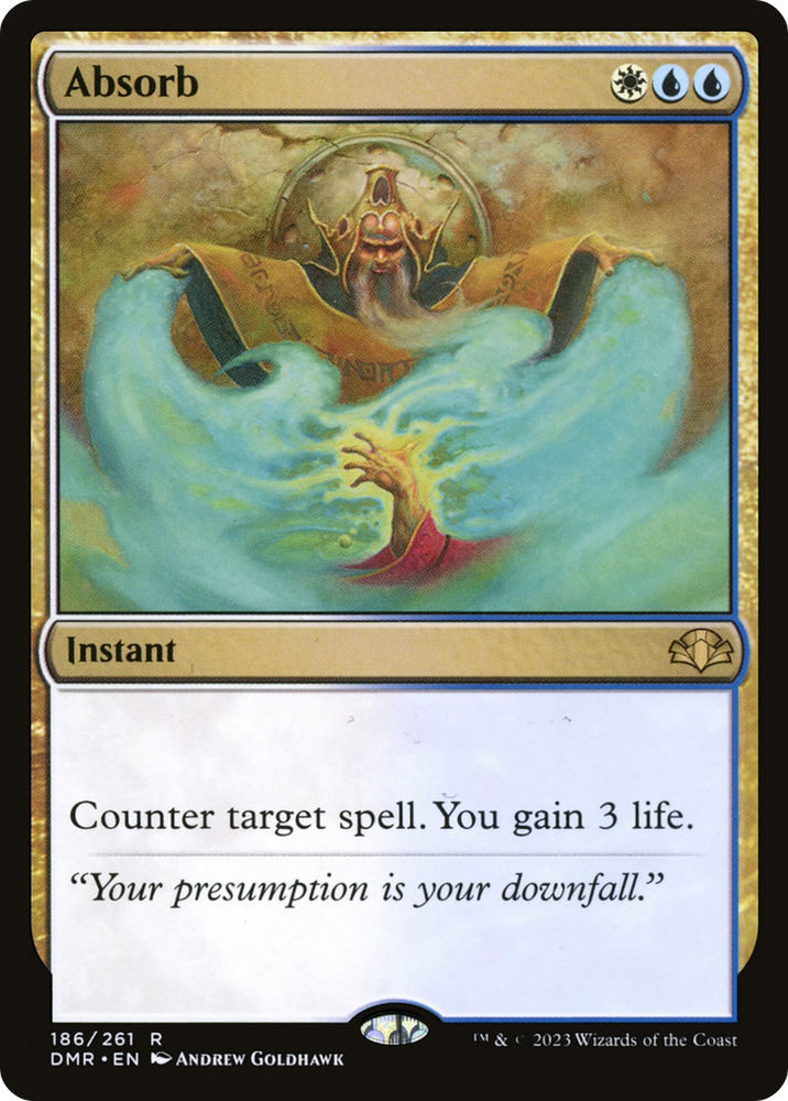 Absorb (DMR-186) - Dominaria Remastered Foil