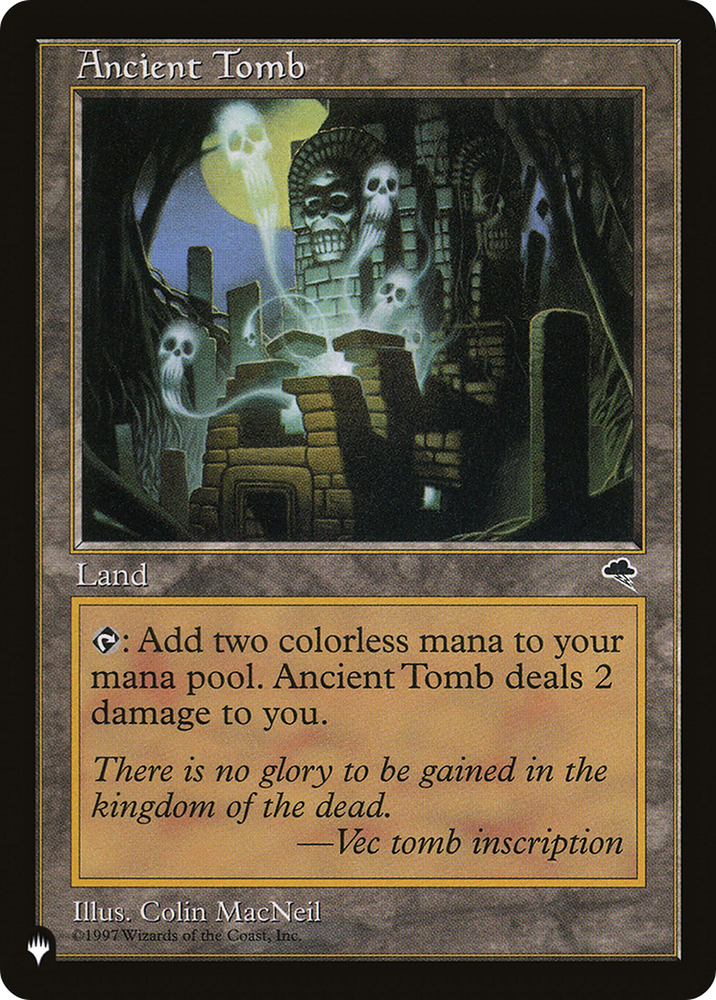 Ancient Tomb (LIST-TMP-315) - The List