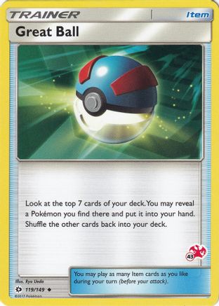 Great Ball 119/149  Battle Academy - Promo