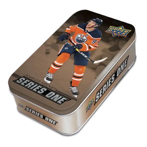22-23 Upper Deck Hockey Series 1 Tin
