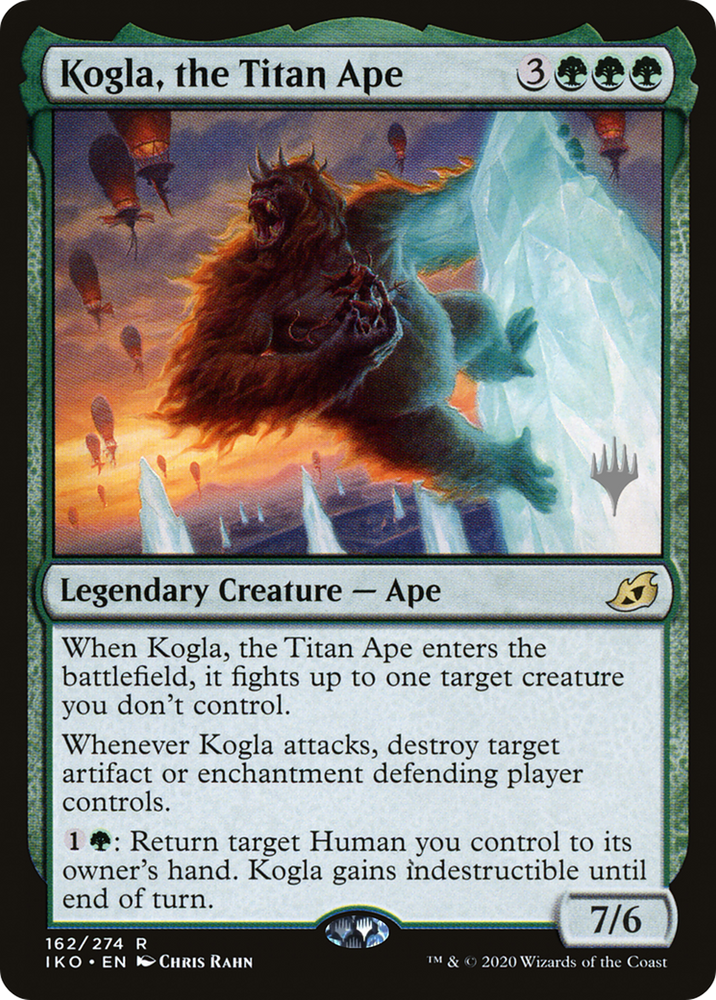 Kogla, the Titan Ape (PPIKO-162P) - Ikoria: Lair of Behemoths Promos Foil