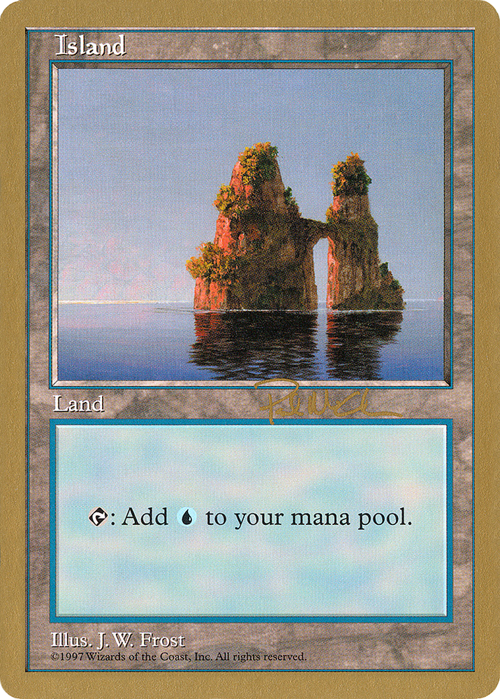 Island (427) - 1997 Paul McCabe (5ED) (WCD-) - World Championship Decks 1997