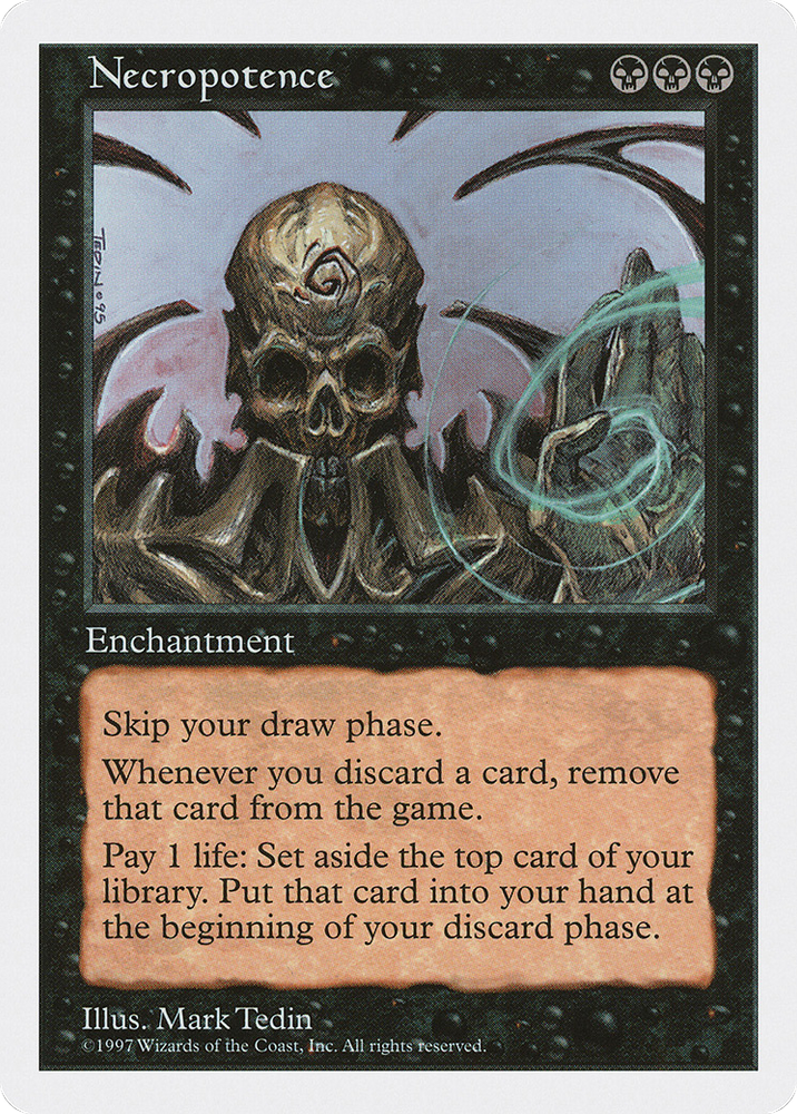 Necropotence (5ED-182) - Fifth Edition