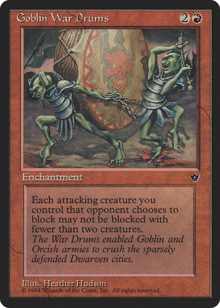Goblin War Drums (Hudson) (FEM-58C) - Fallen Empires