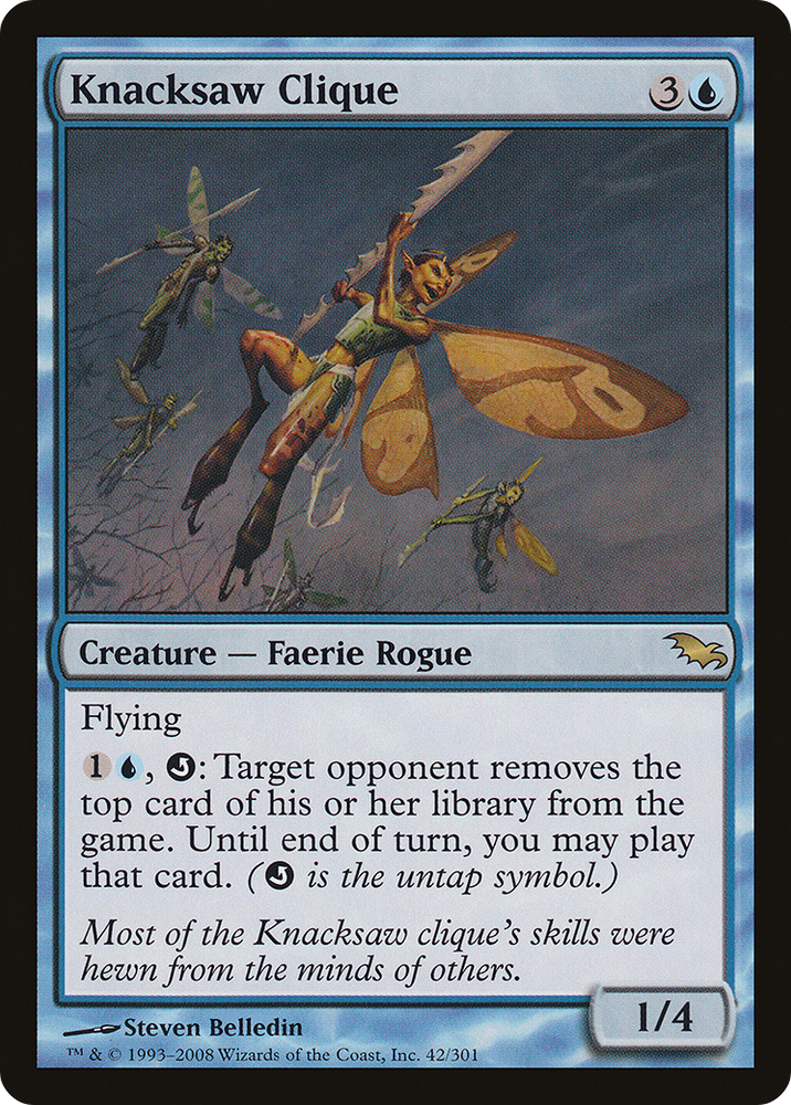 Knacksaw Clique (SHM-042) - Shadowmoor Foil
