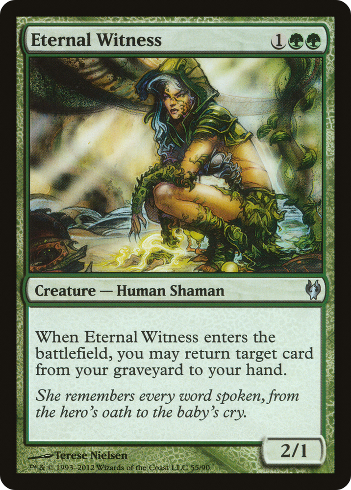 Eternal Witness (DDJ-055) - Duel Decks: Izzet vs. Golgari