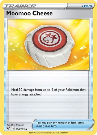 Moomoo Cheese 156/185  SWSH04 Vivid Voltage - Uncommon