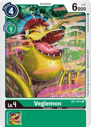 Vegiemon (BT1-071) - Release Special Booster 1.0