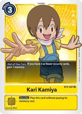 Kari Kamiya (BT2-087) - Release Special Booster 1.0