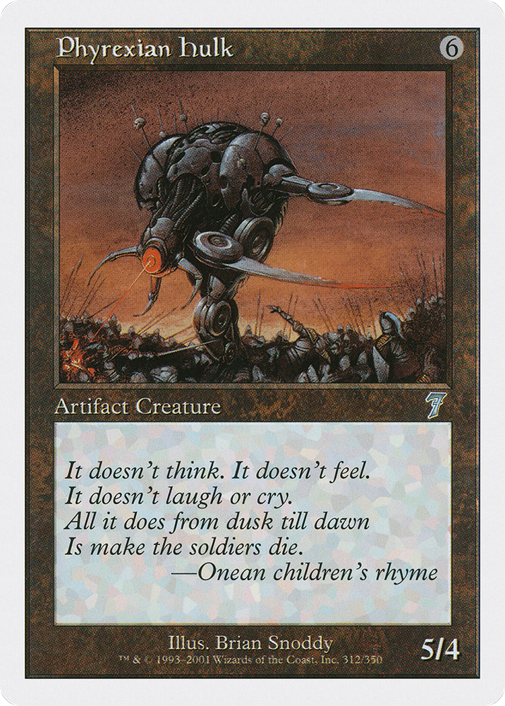Phyrexian Hulk (7ED-312) - Seventh Edition