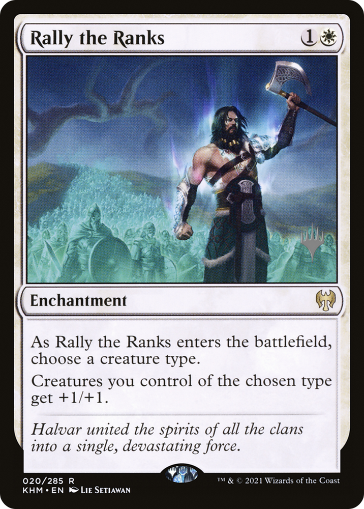 Rally the Ranks (PPKHM-20P) - Kaldheim Promos