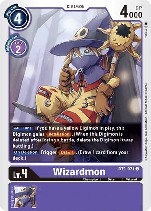 Wizardmon (BT2-071) - Release Special Booster 1.0