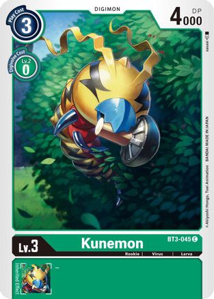 Kunemon (BT3-045) - Release Special Booster 1.5
