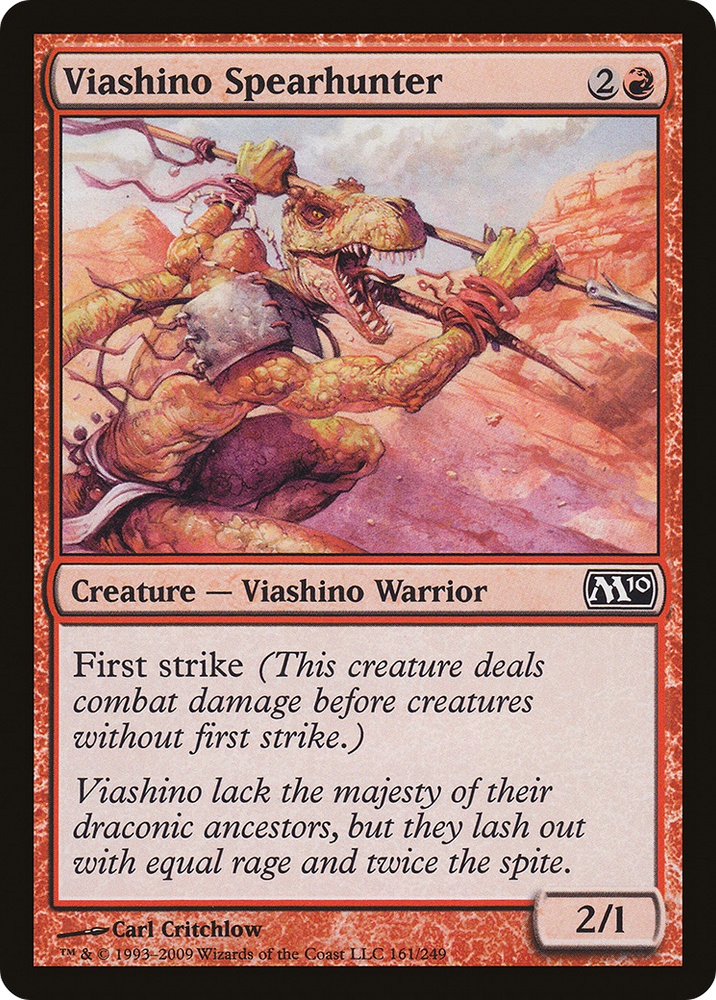 Viashino Spearhunter (M10-161) - Magic 2010 Foil