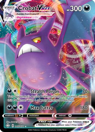 Crobat VMAX 045/072  - Holofoil Shining Fates - Ultra Rare
