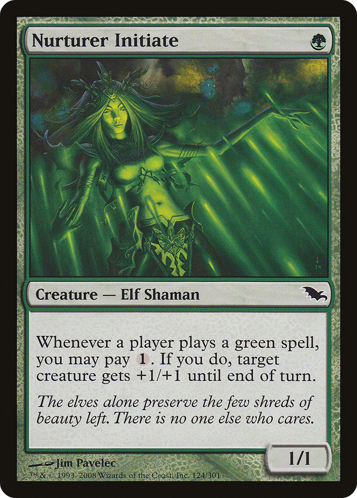 Nurturer Initiate (SHM-124) - Shadowmoor Foil