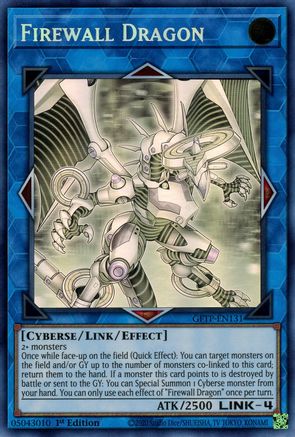 Firewall Dragon (Ghost Rare) (GFTP-EN131) - Ghosts From the Past 1st Edition