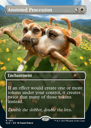 Anointed Procession (SLD-1511) - Secret Lair Drop (Borderless) Foil