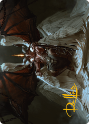 Shilgengar, Sire of Famine // Shilgengar, Sire of Famine (AMH3-004) - Modern Horizons 3 Art Series (Borderless) Foil
