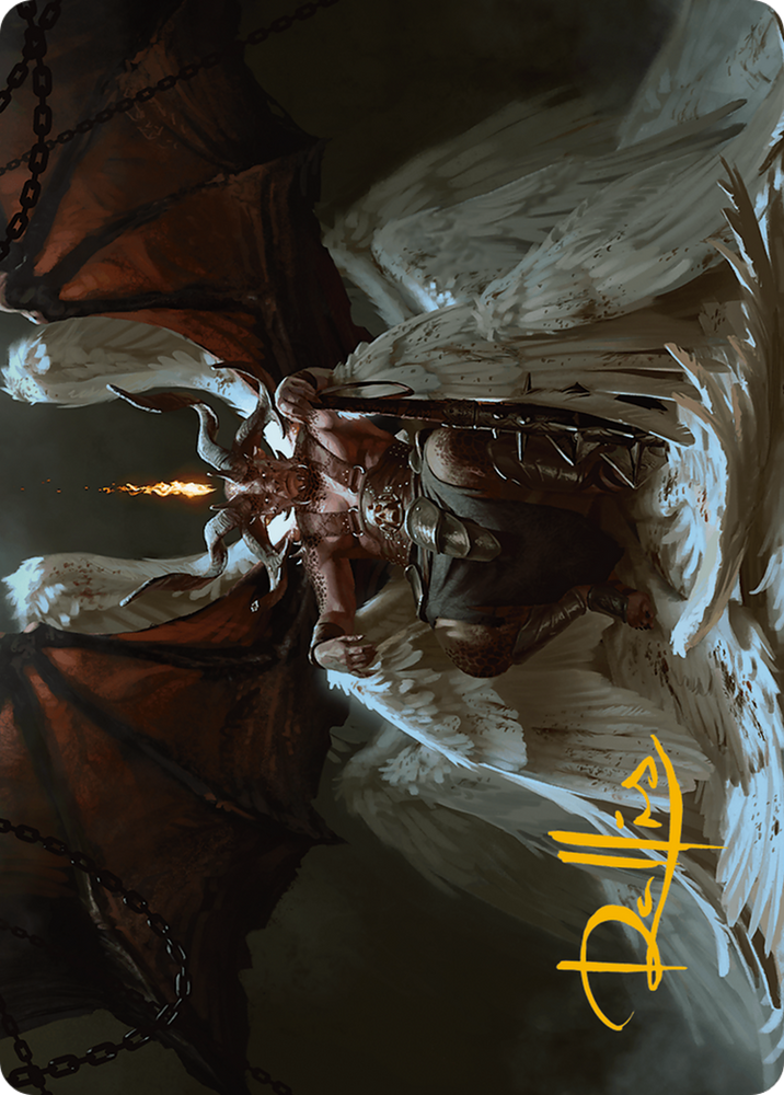 Shilgengar, Sire of Famine // Shilgengar, Sire of Famine (AMH3-004) - Modern Horizons 3 Art Series (Borderless) Foil