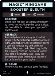 Booster Sleuth // Booster Sleuth (cont'd) (MKHM-003) - Kaldheim Minigames