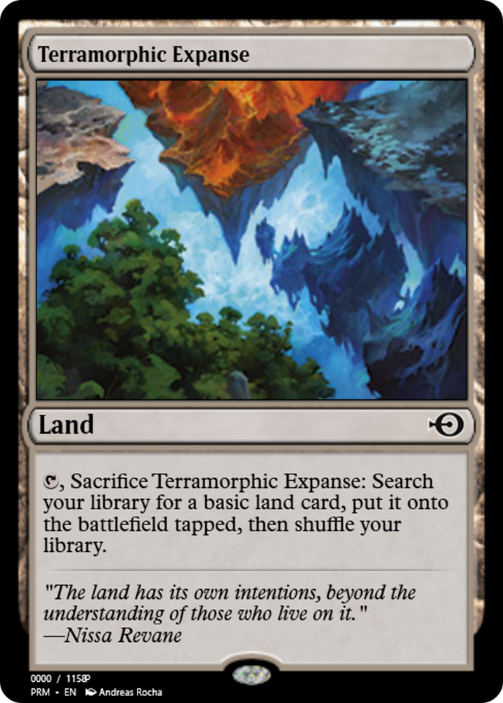 Terramorphic Expanse (PRM-81828) - Magic Online Promos Foil