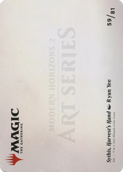 Sythis, Harvest's Hand // Sythis, Harvest's Hand (AMH2-059) - Modern Horizons 2 Art Series (Borderless) Foil