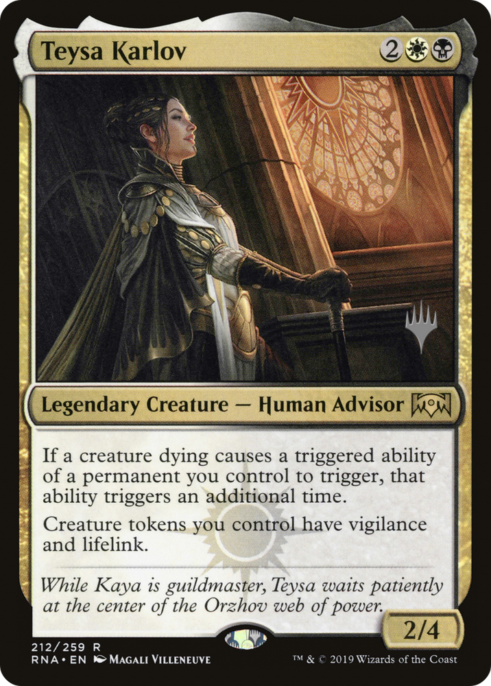 Teysa Karlov (PPELD-212P) - Ravnica Allegiance Promos Foil