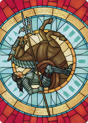 Tori D'Avenant, Fury Rider // Tori D'Avenant, Fury Rider (ADMU-078) - Dominaria United Art Series (Borderless)