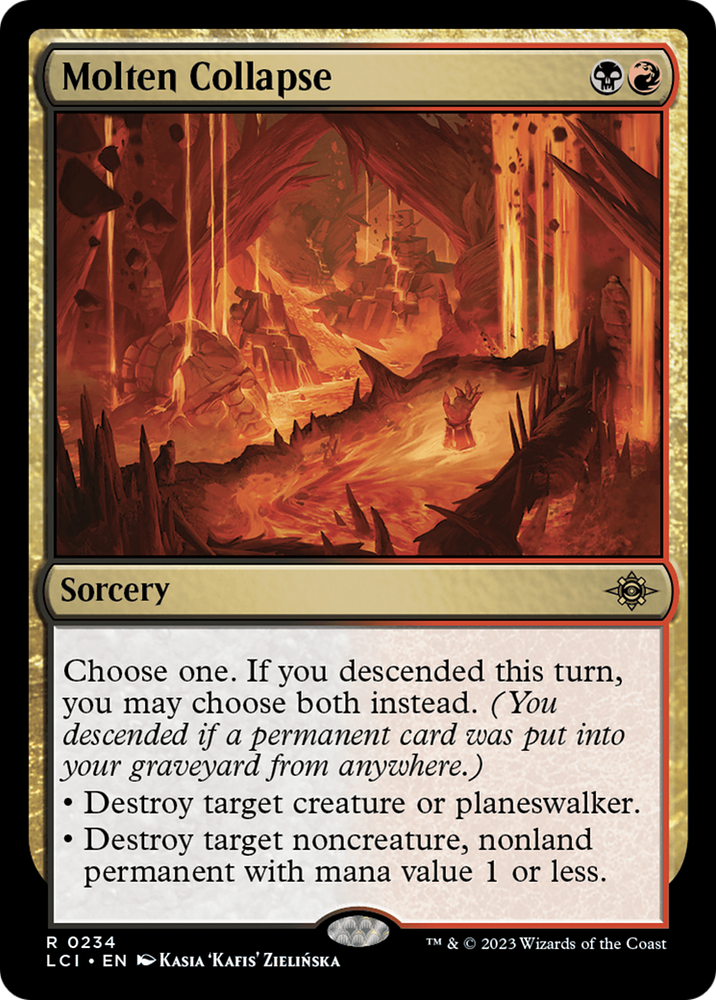 Molten Collapse (LCI-234) - The Lost Caverns of Ixalan
